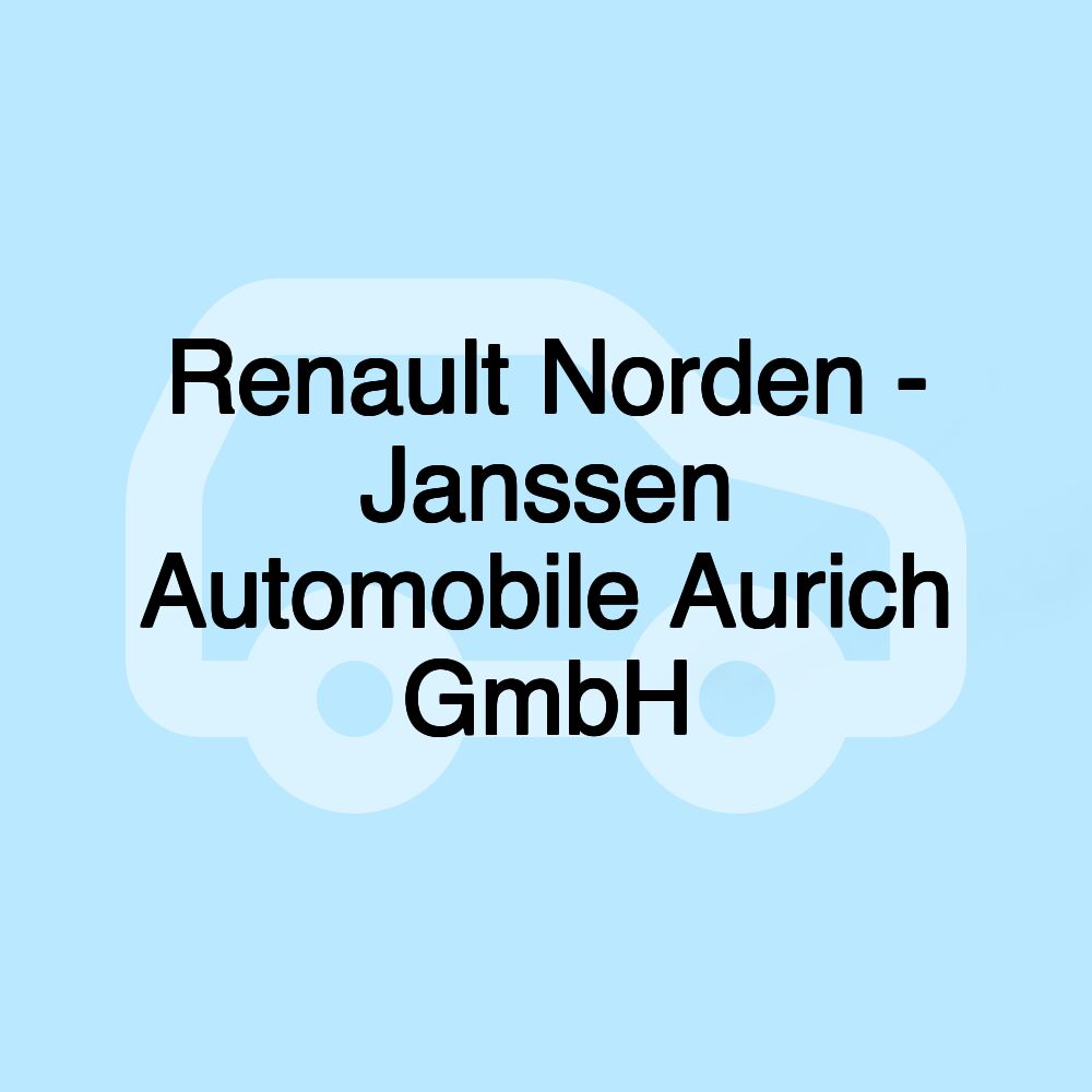 Renault Norden - Janssen Automobile Aurich GmbH