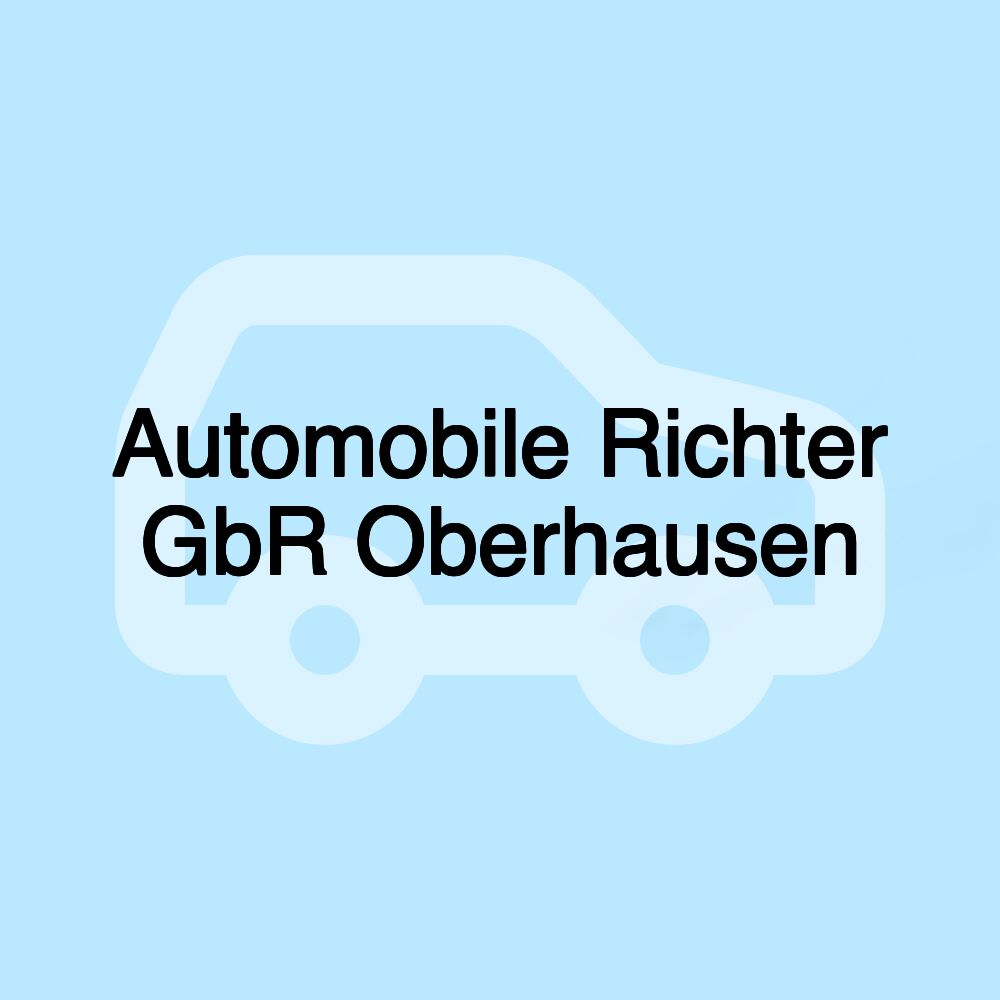 Automobile Richter GbR Oberhausen