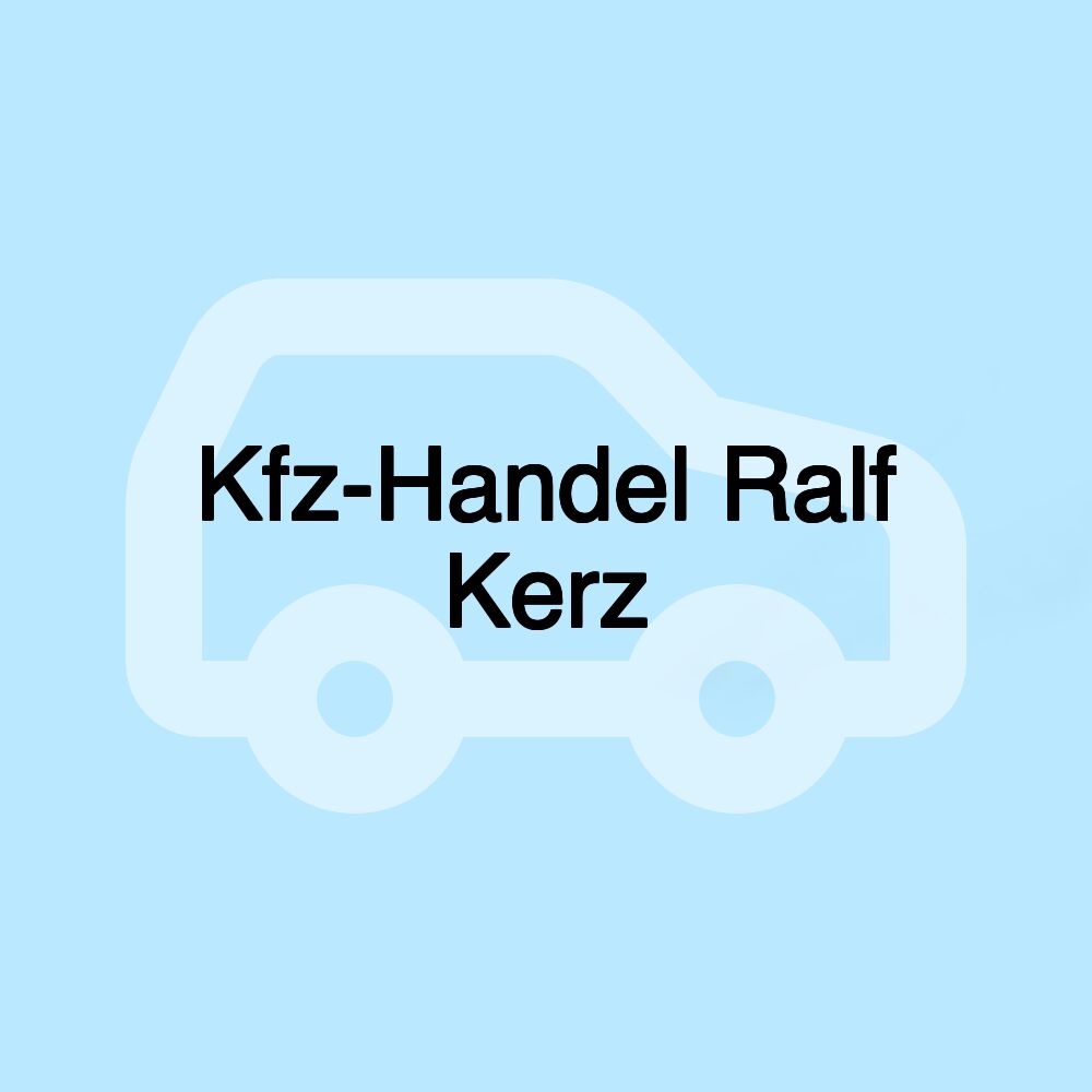 Kfz-Handel Ralf Kerz