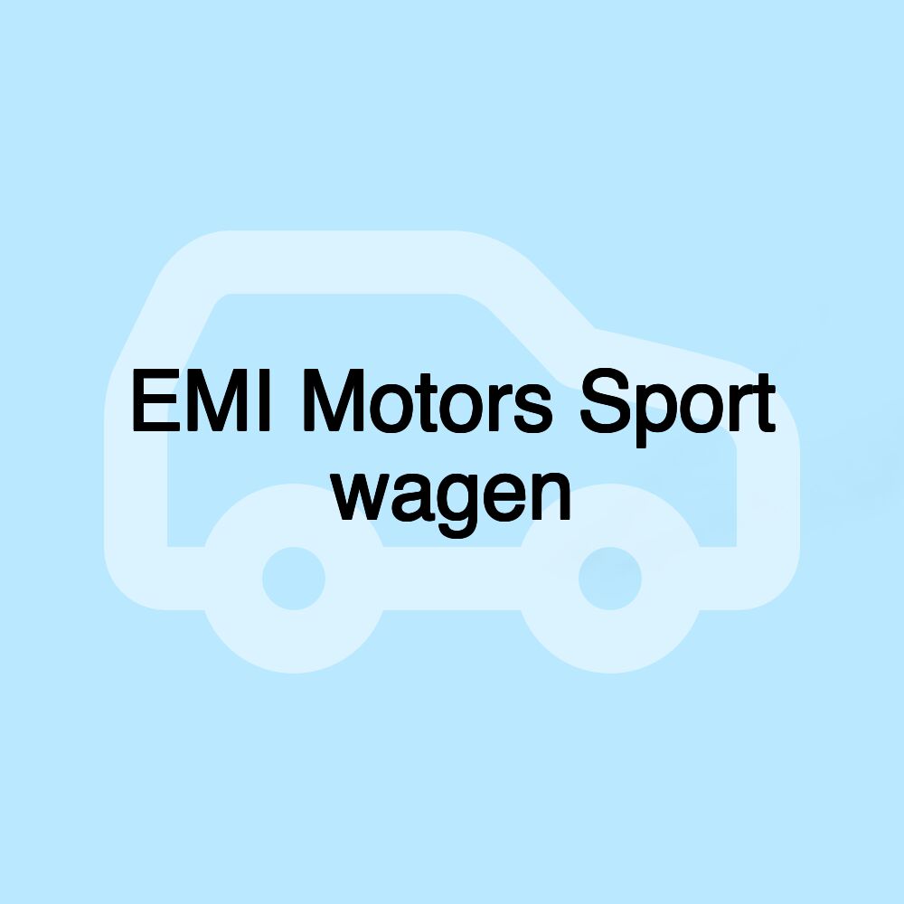 EMI Motors Sport wagen