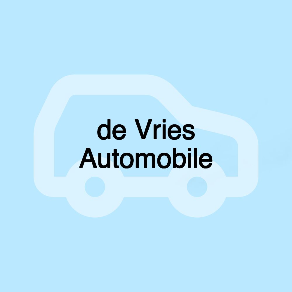 de Vries Automobile