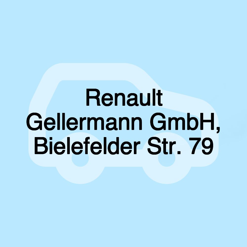 Renault Gellermann GmbH, Bielefelder Str. 79