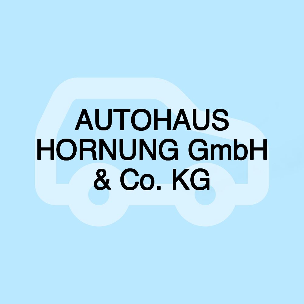 AUTOHAUS HORNUNG GmbH & Co. KG