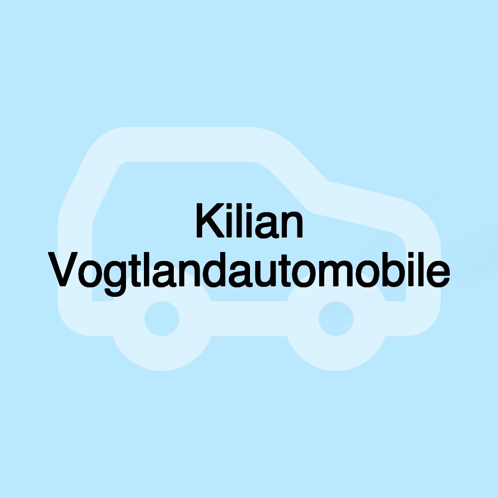 Kilian Vogtlandautomobile