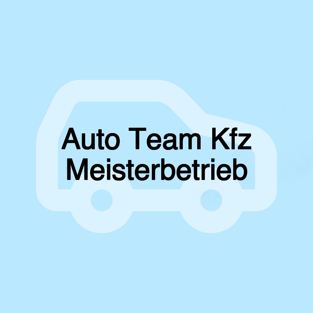 Auto Team Kfz Meisterbetrieb