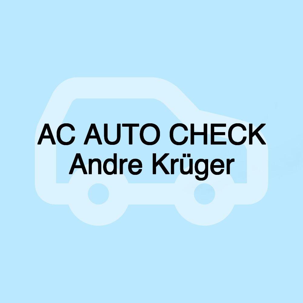 AC AUTO CHECK Andre Krüger