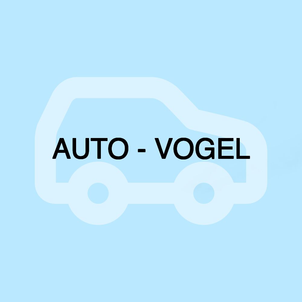 AUTO - VOGEL