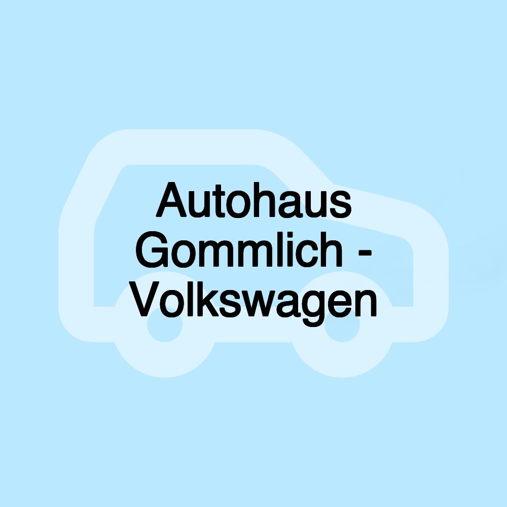 Autohaus Gommlich - Volkswagen