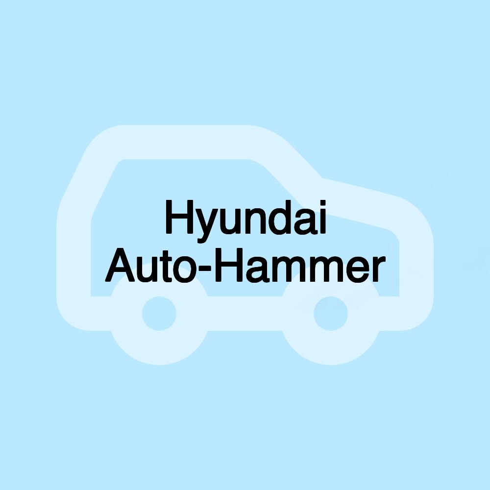 Hyundai Auto-Hammer