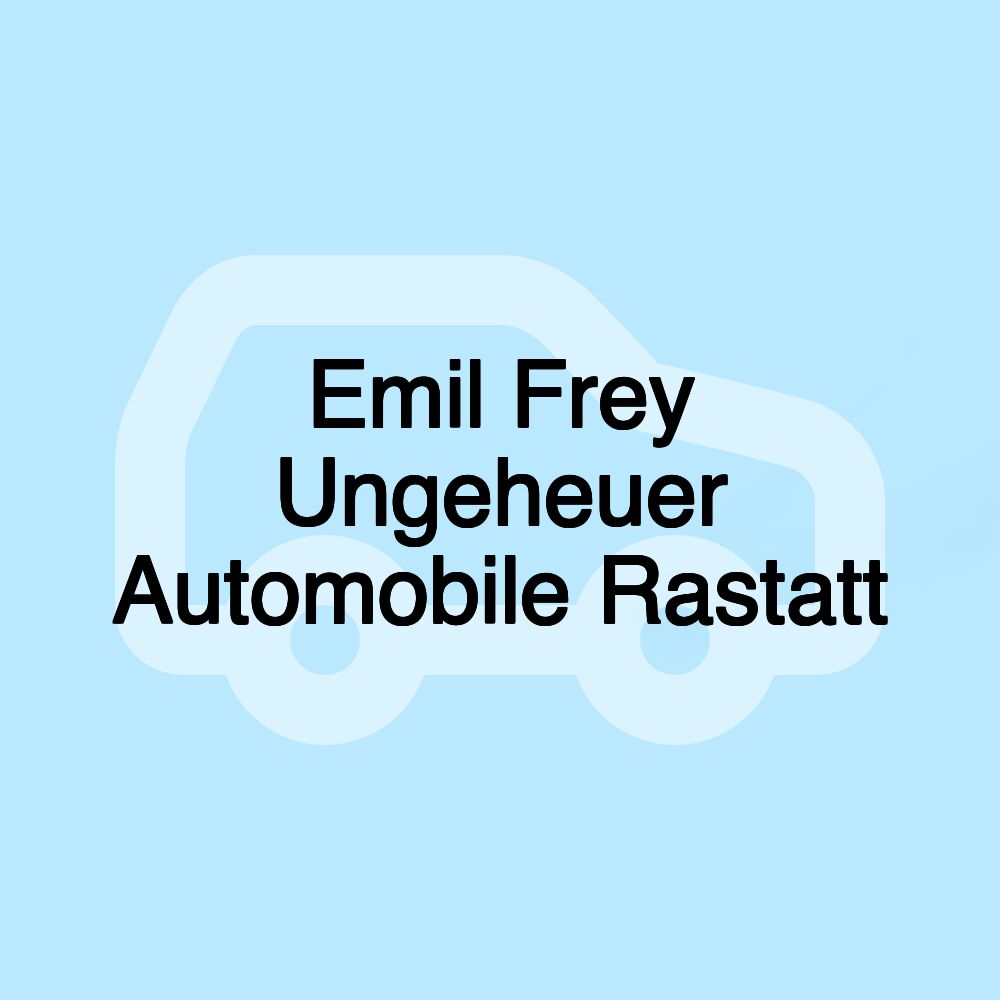 Emil Frey Ungeheuer Automobile Rastatt