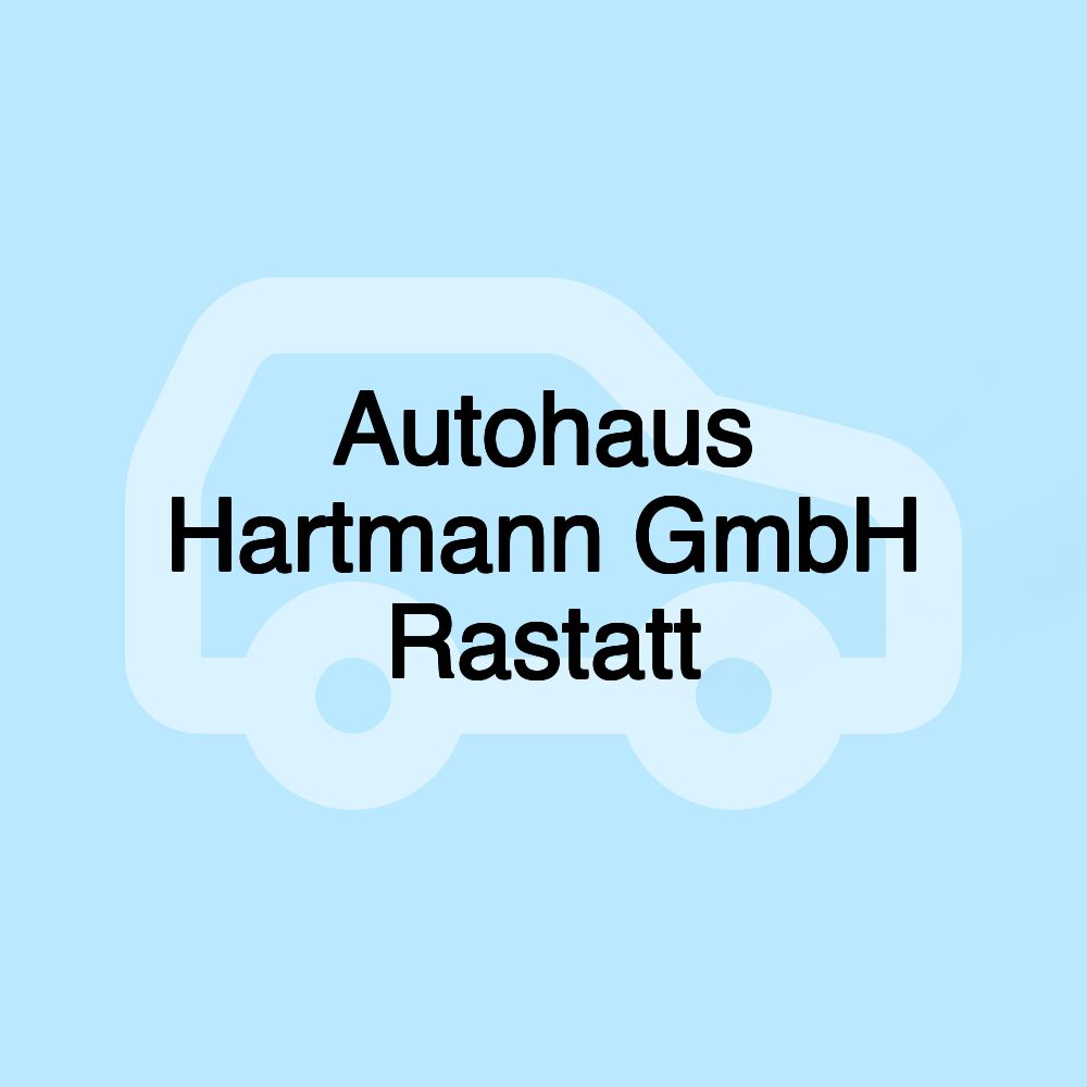 Autohaus Hartmann GmbH Rastatt