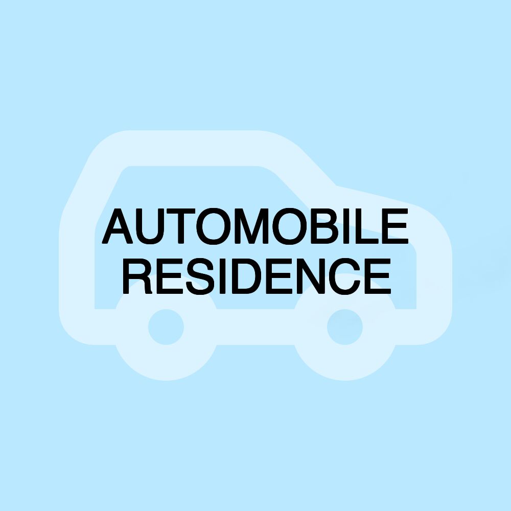 AUTOMOBILE RESIDENCE