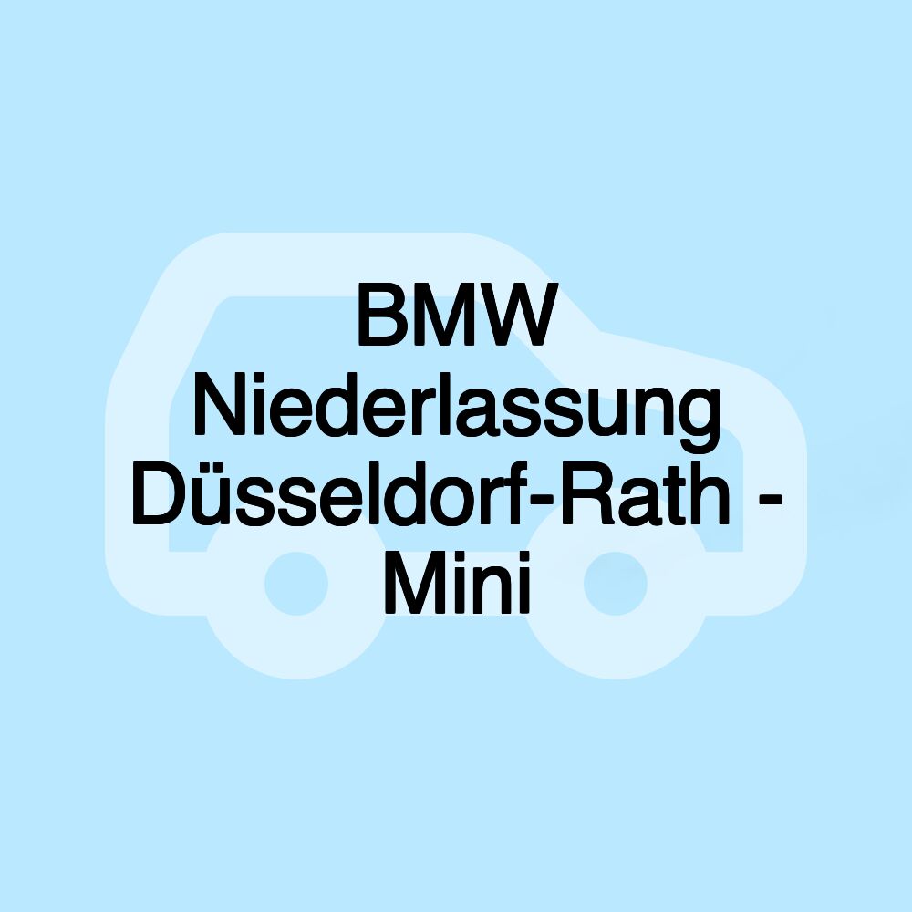 BMW Niederlassung Düsseldorf-Rath - Mini