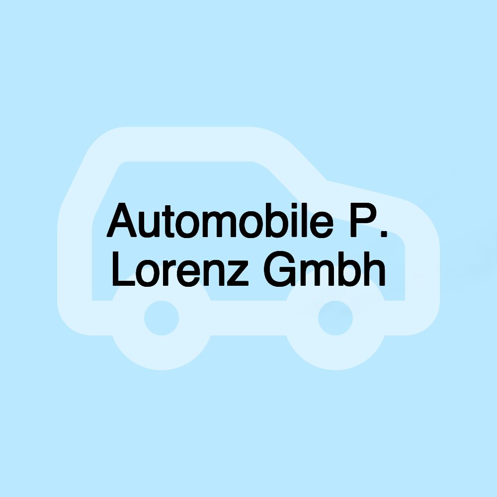 Automobile P. Lorenz Gmbh