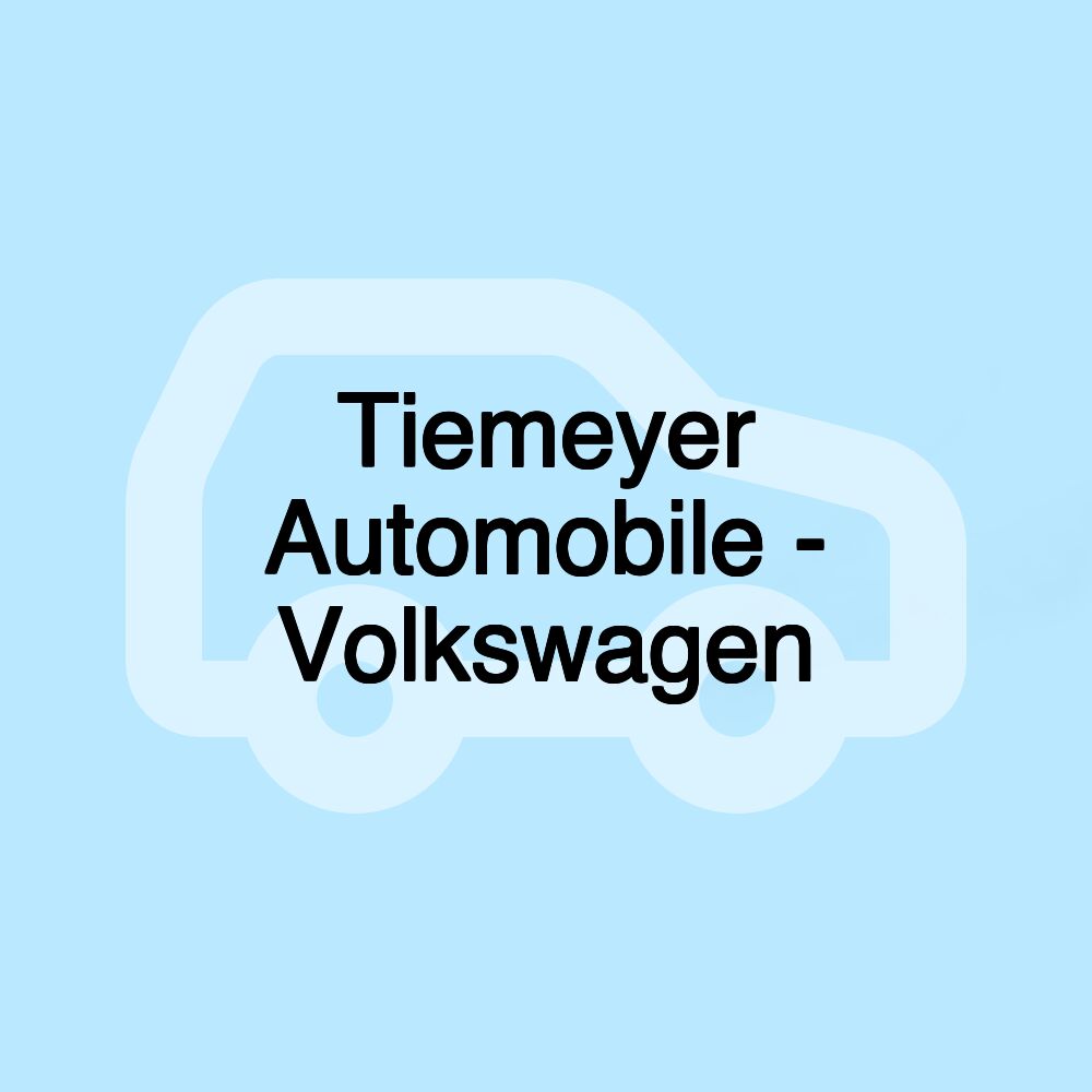 Tiemeyer Automobile - Volkswagen