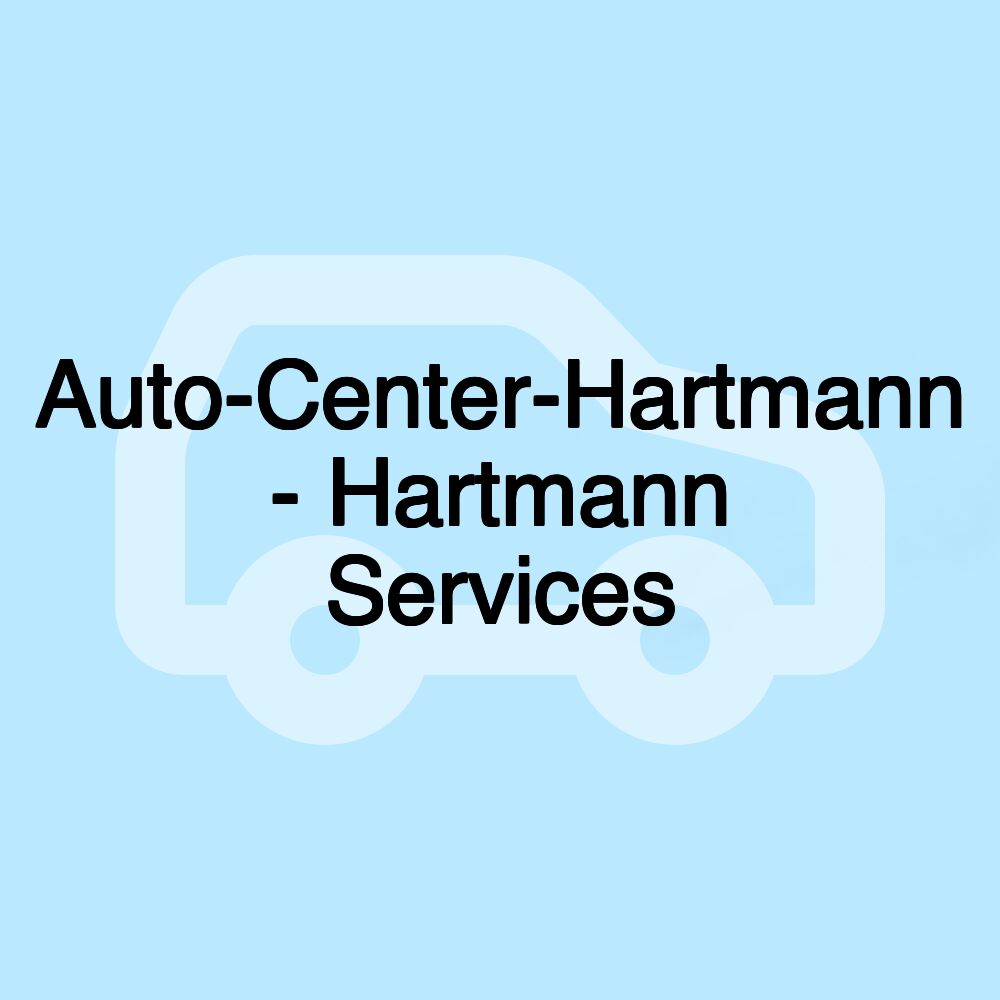 Auto-Center-Hartmann - Hartmann Services