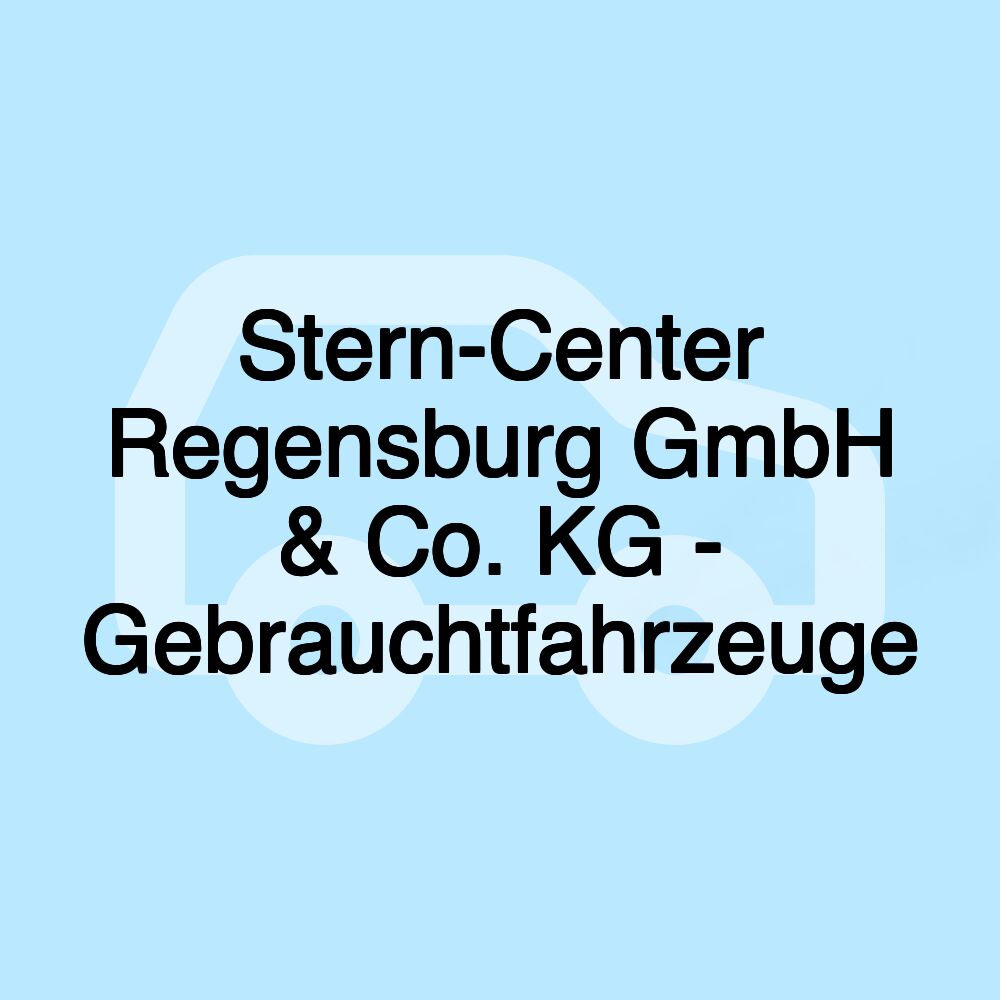 Stern-Center Regensburg GmbH & Co. KG - Gebrauchtfahrzeuge