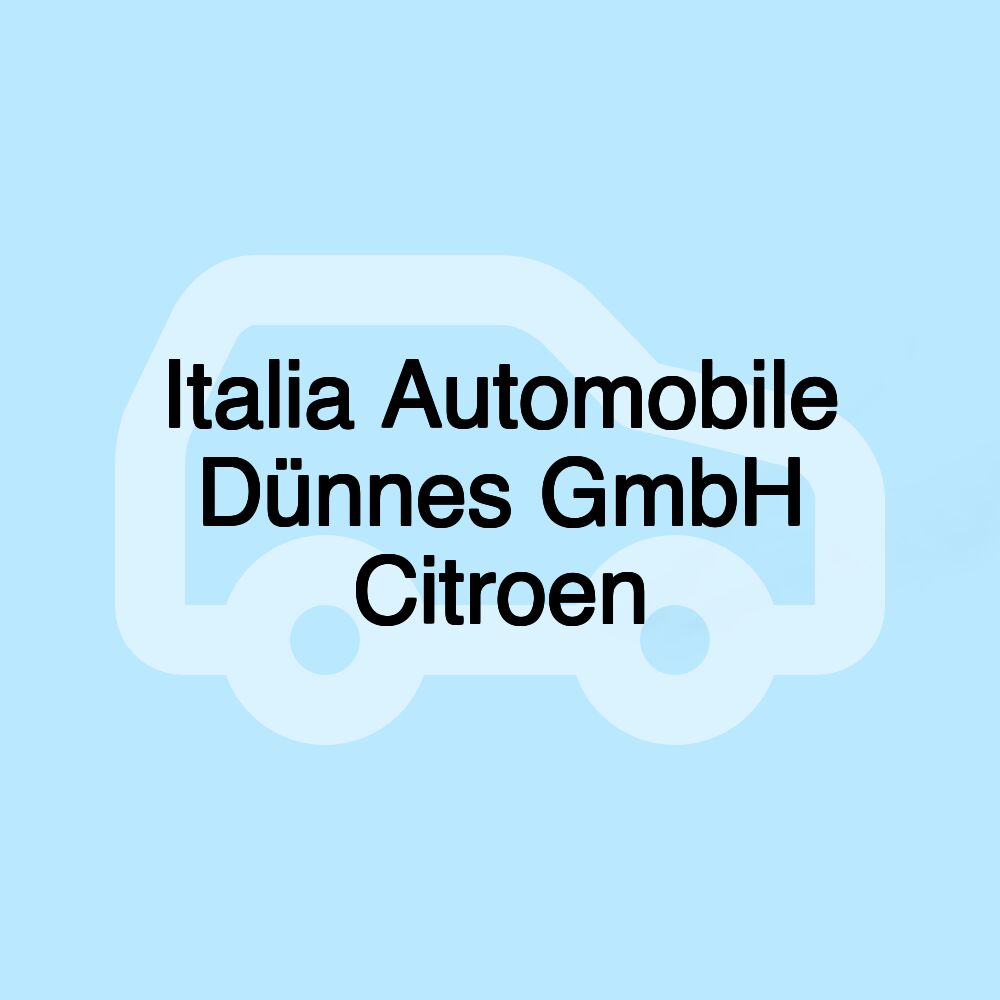 Italia Automobile Dünnes GmbH Citroen