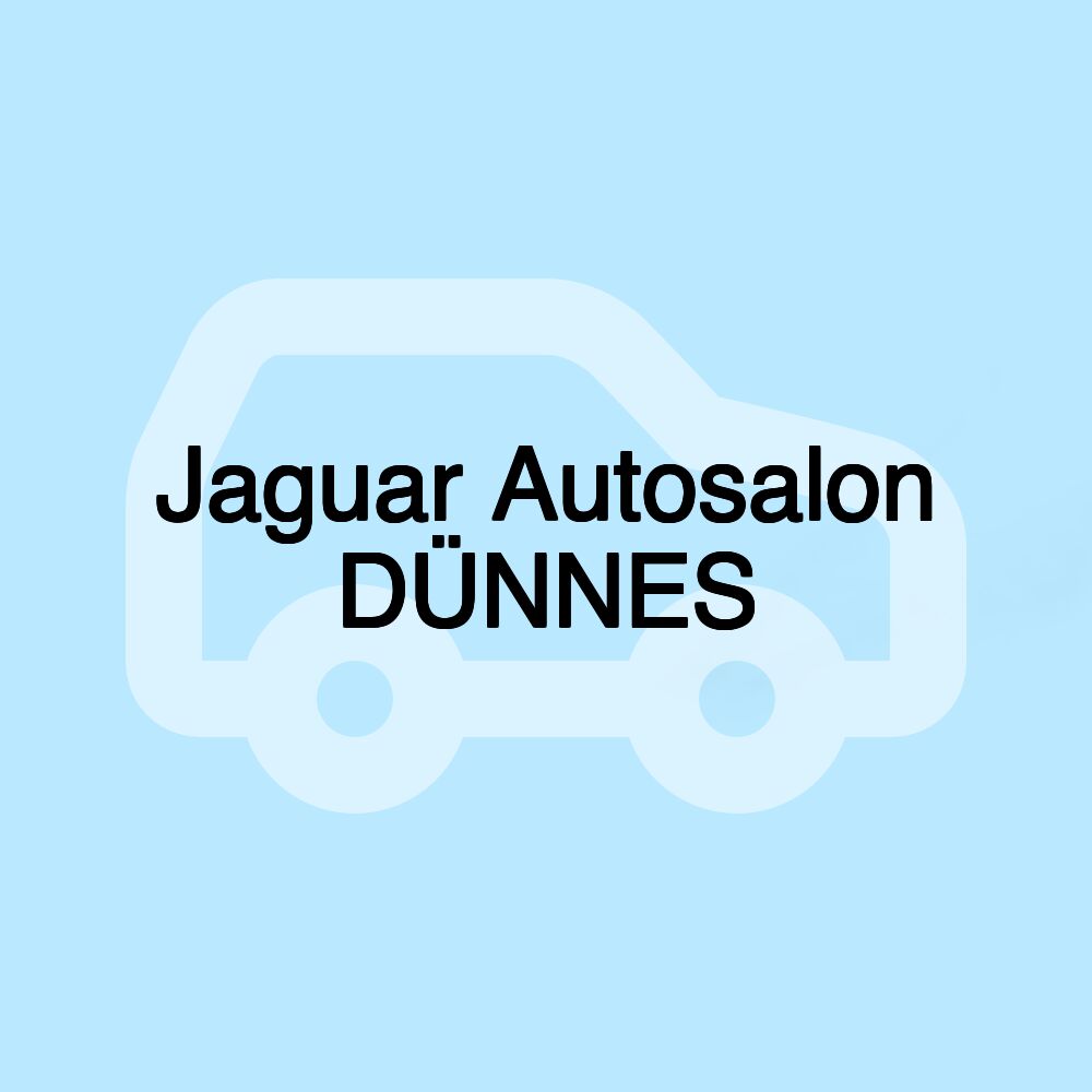 Jaguar Autosalon DÜNNES