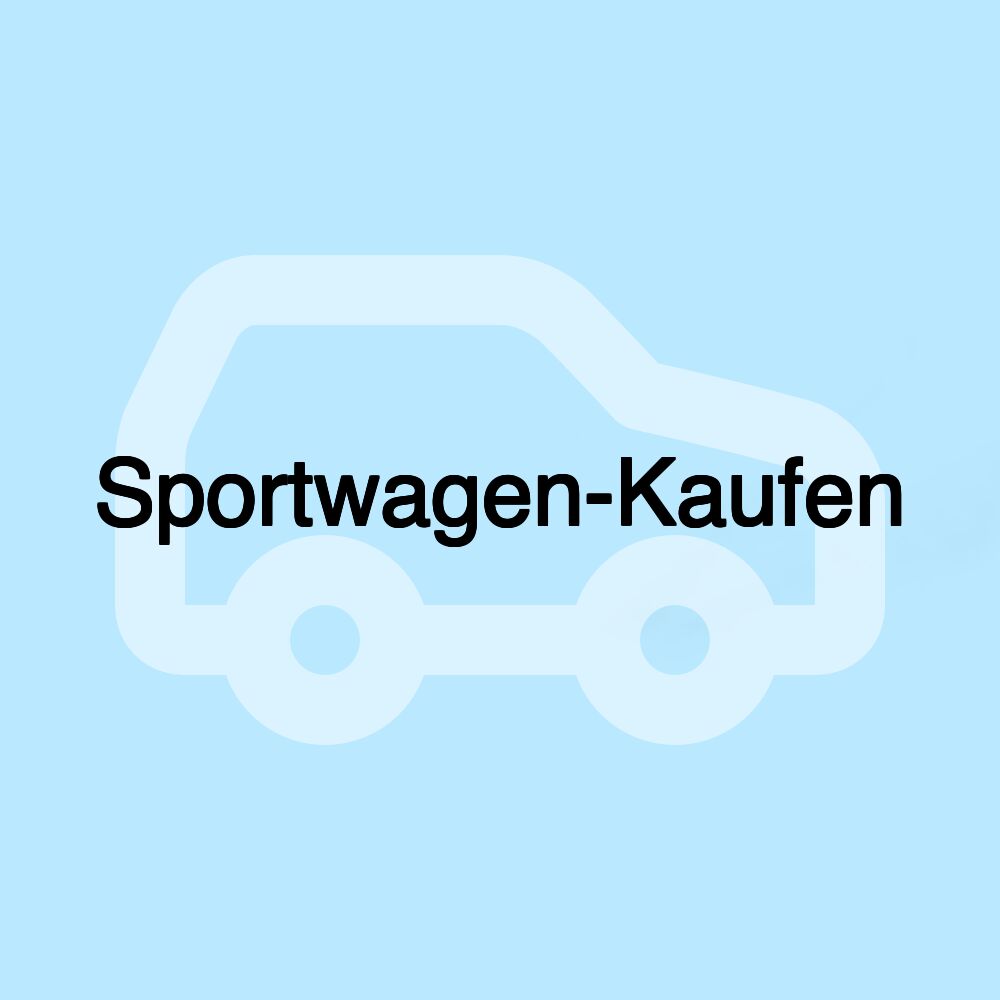 Sportwagen-Kaufen