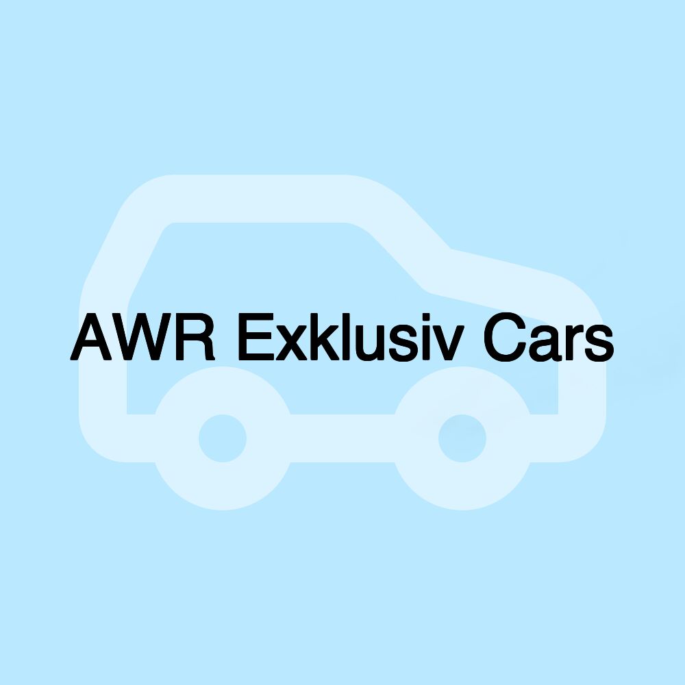 AWR Exklusiv Cars