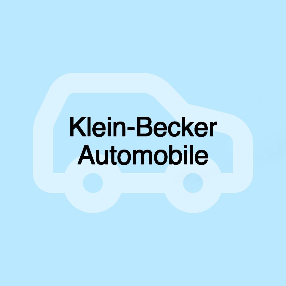 Klein-Becker Automobile