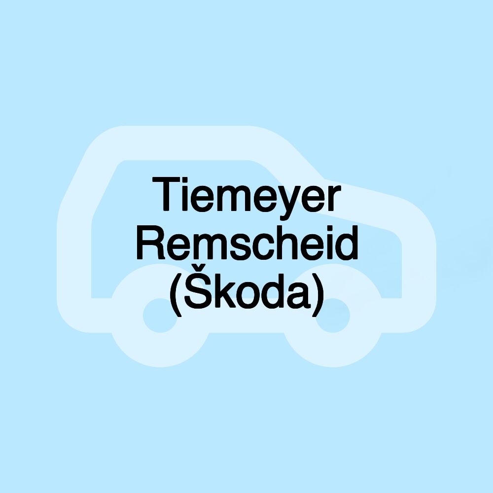 Tiemeyer Remscheid (Škoda)