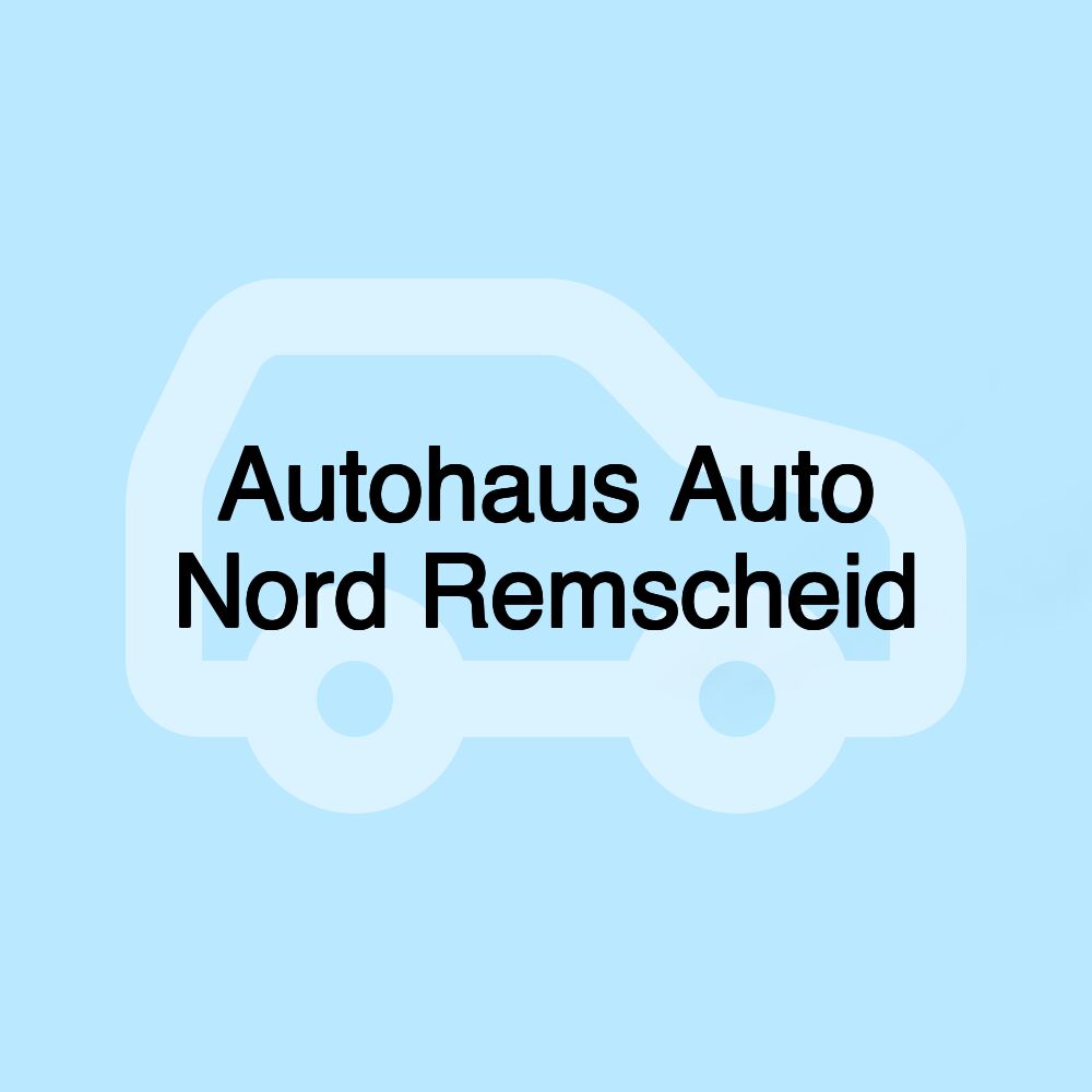 Autohaus Auto Nord Remscheid