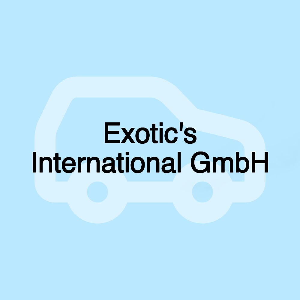 Exotic's International GmbH