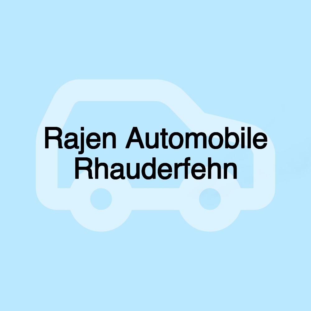 Rajen Automobile Rhauderfehn