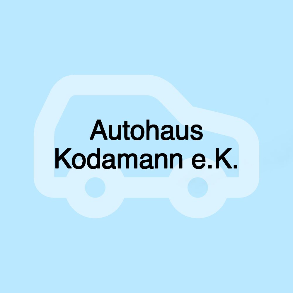 Autohaus Kodamann e.K.