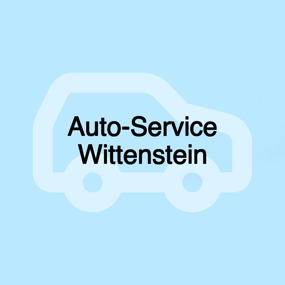 Auto-Service Wittenstein