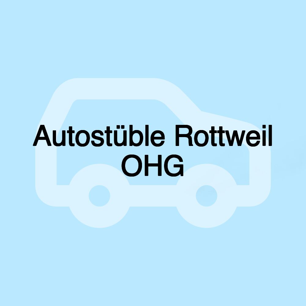 Autostüble Rottweil OHG