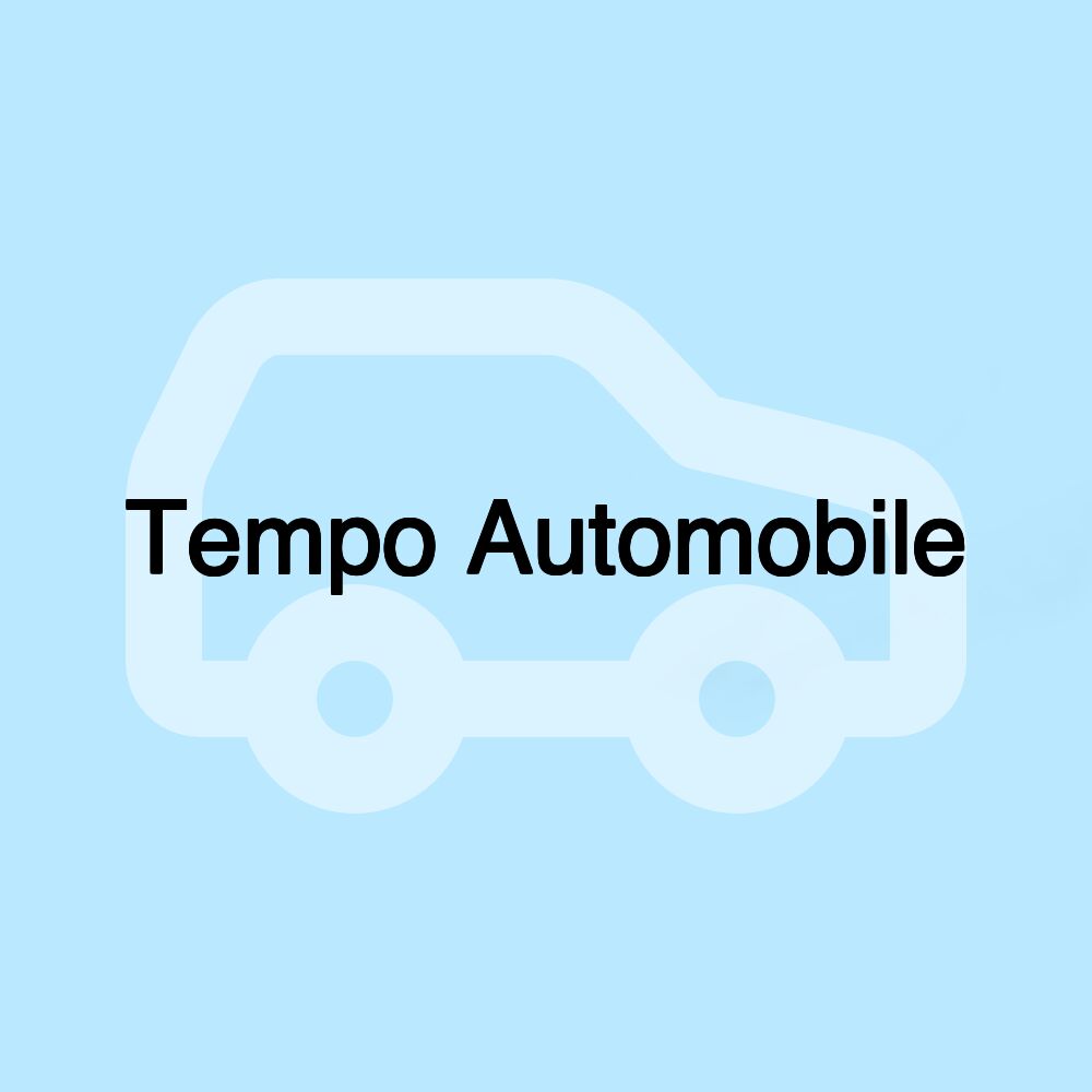 Tempo Automobile