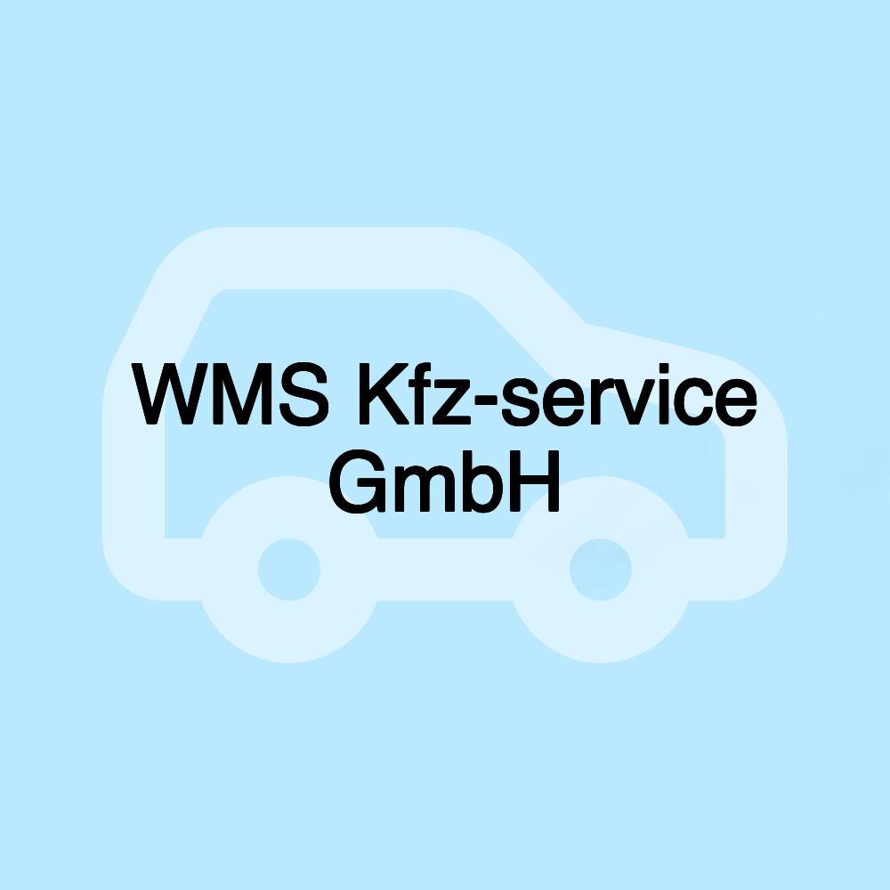 WMS Kfz-service GmbH