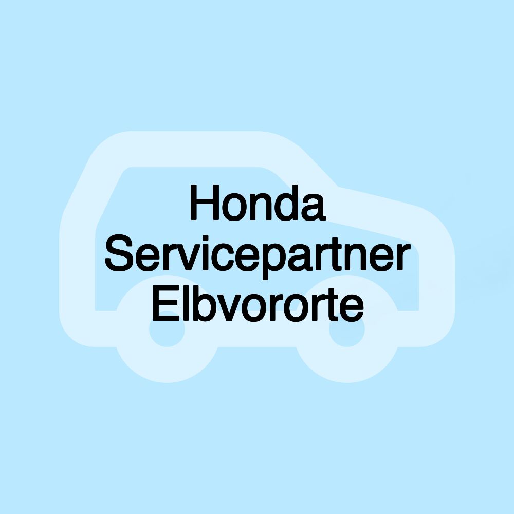 Honda Servicepartner Elbvororte