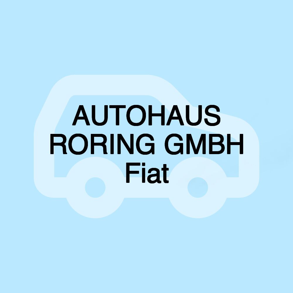 AUTOHAUS RORING GMBH Fiat