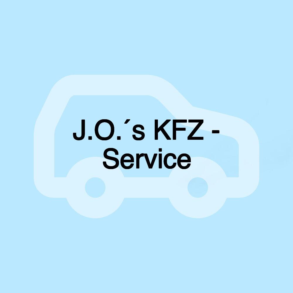 J.O.´s KFZ - Service