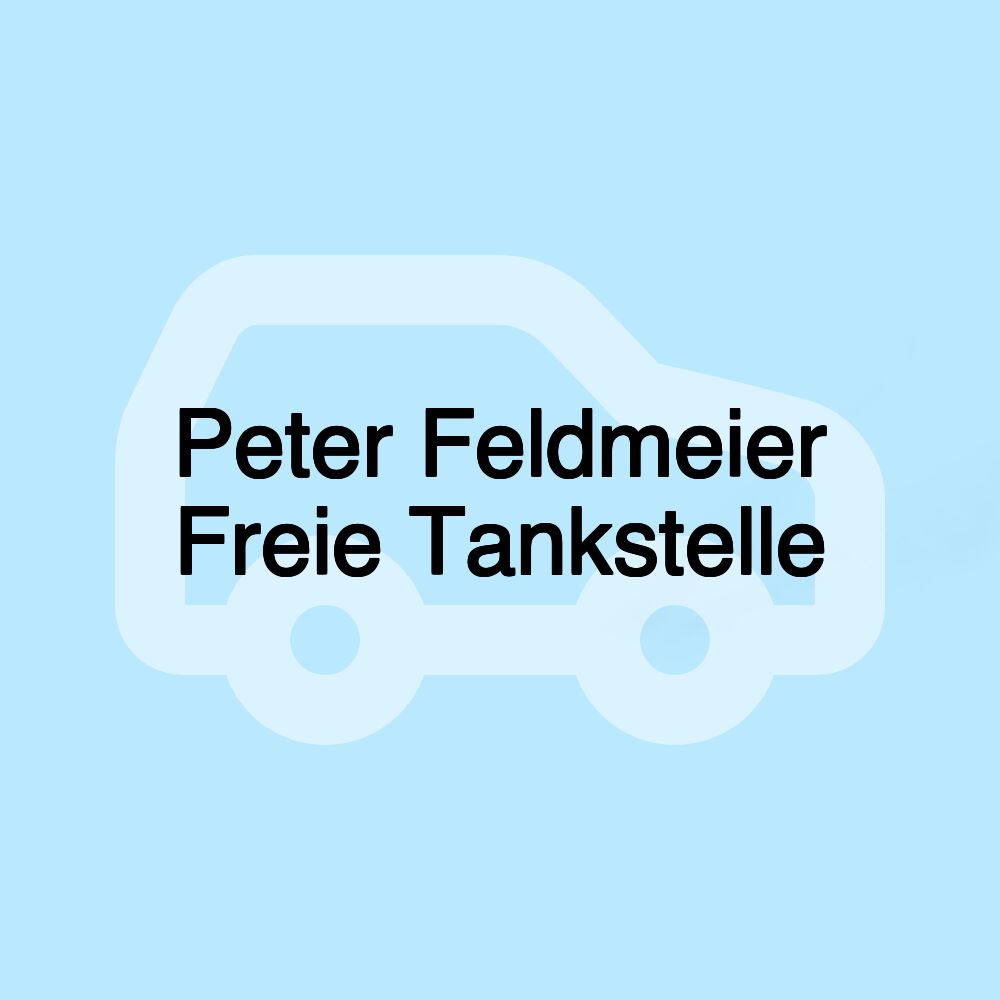 Peter Feldmeier Freie Tankstelle