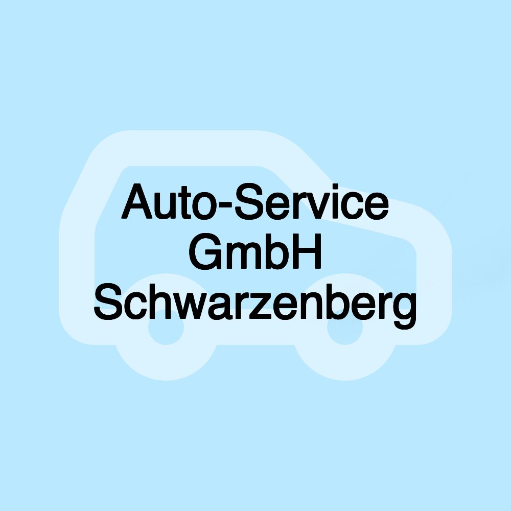 Auto-Service GmbH Schwarzenberg