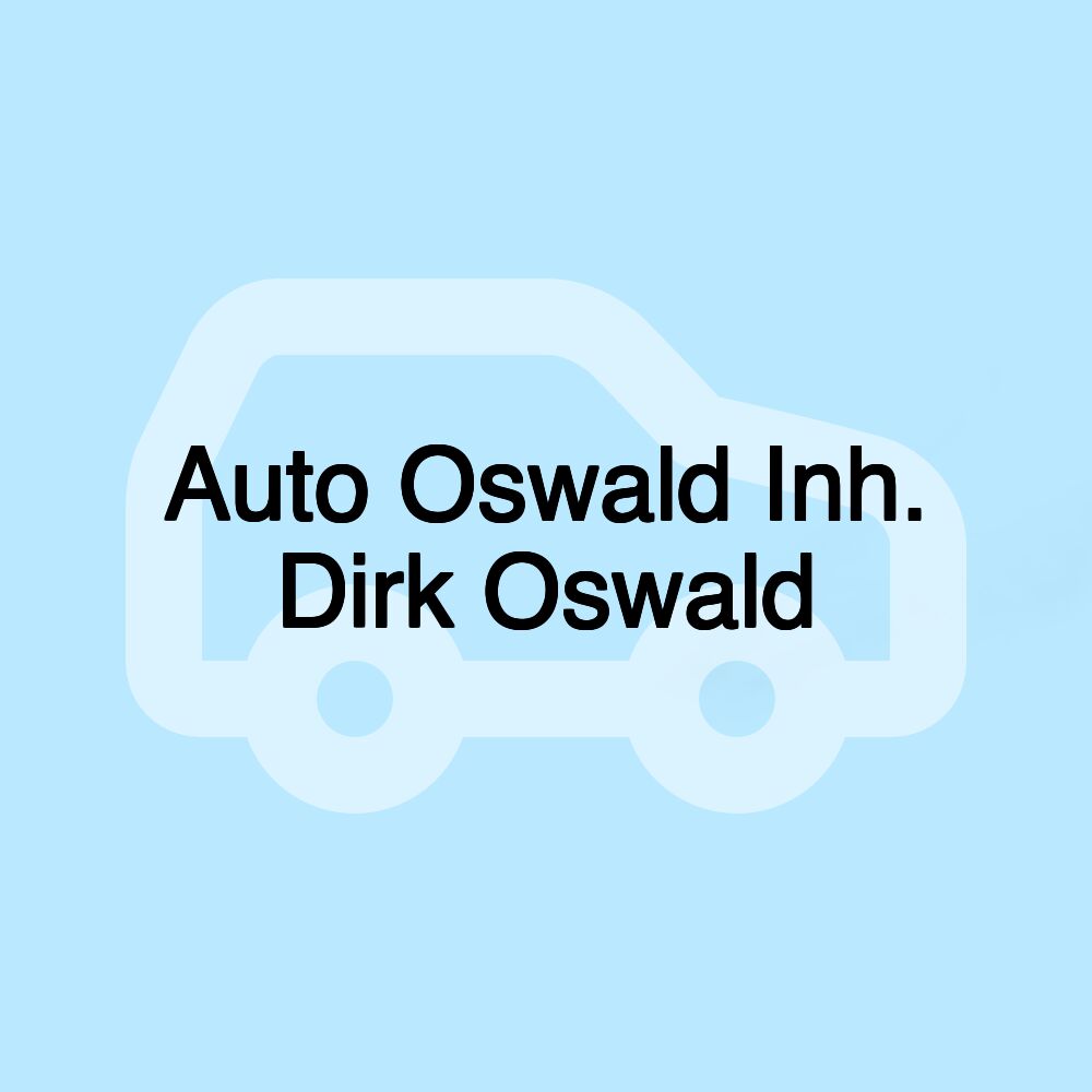 Auto Oswald Inh. Dirk Oswald