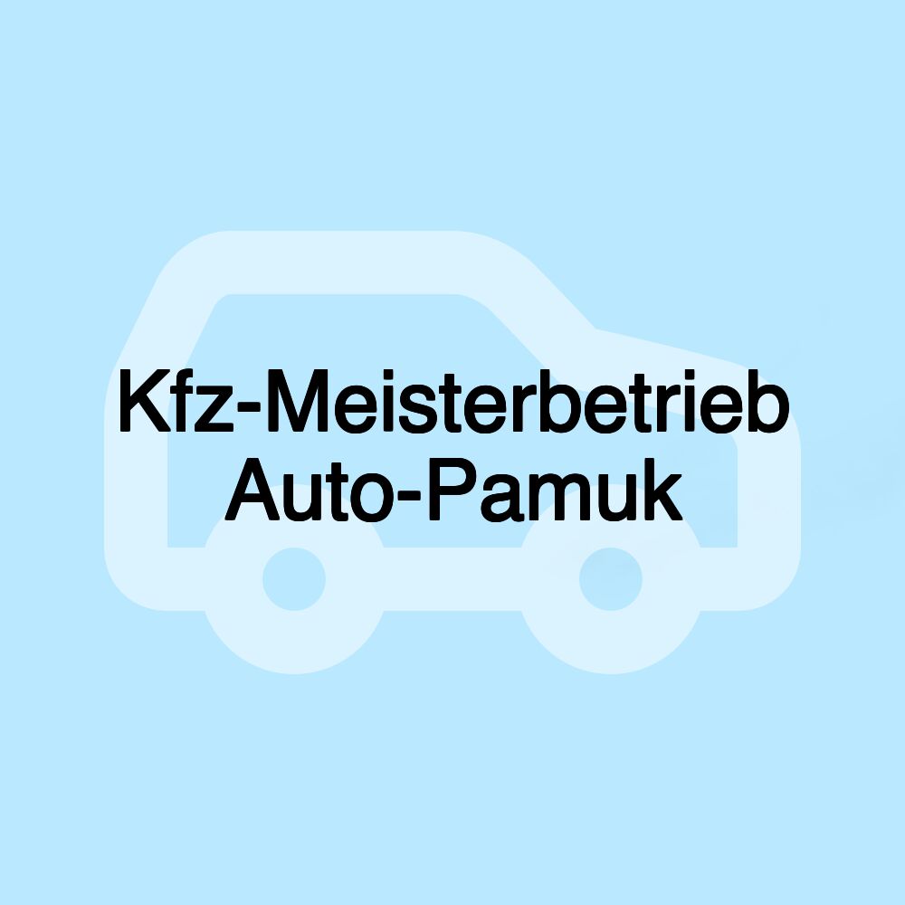 Kfz-Meisterbetrieb Auto-Pamuk