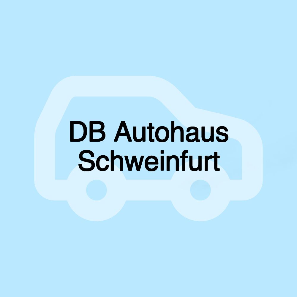 DB Autohaus Schweinfurt