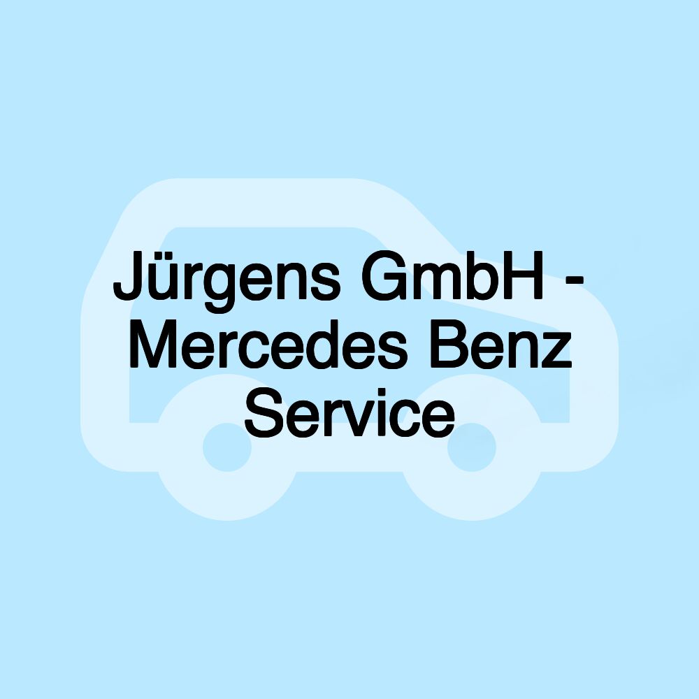 Jürgens GmbH - Mercedes Benz Service