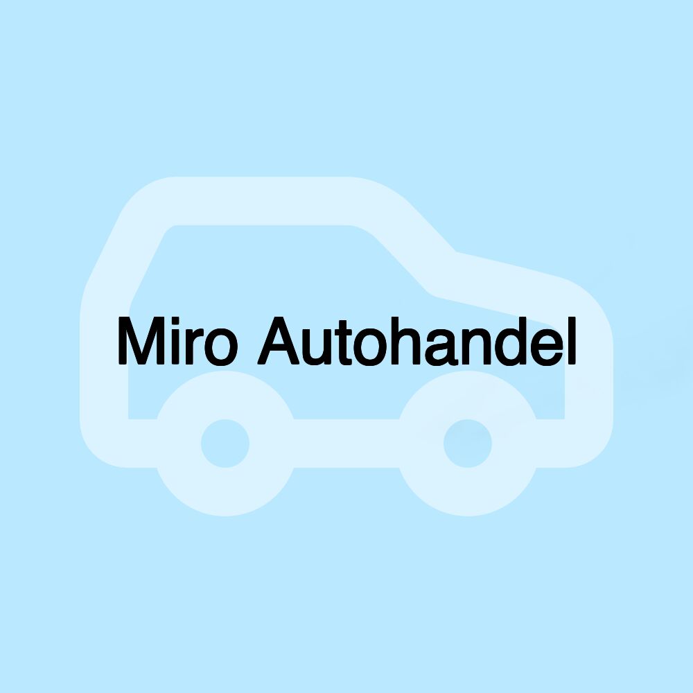 Miro Autohandel