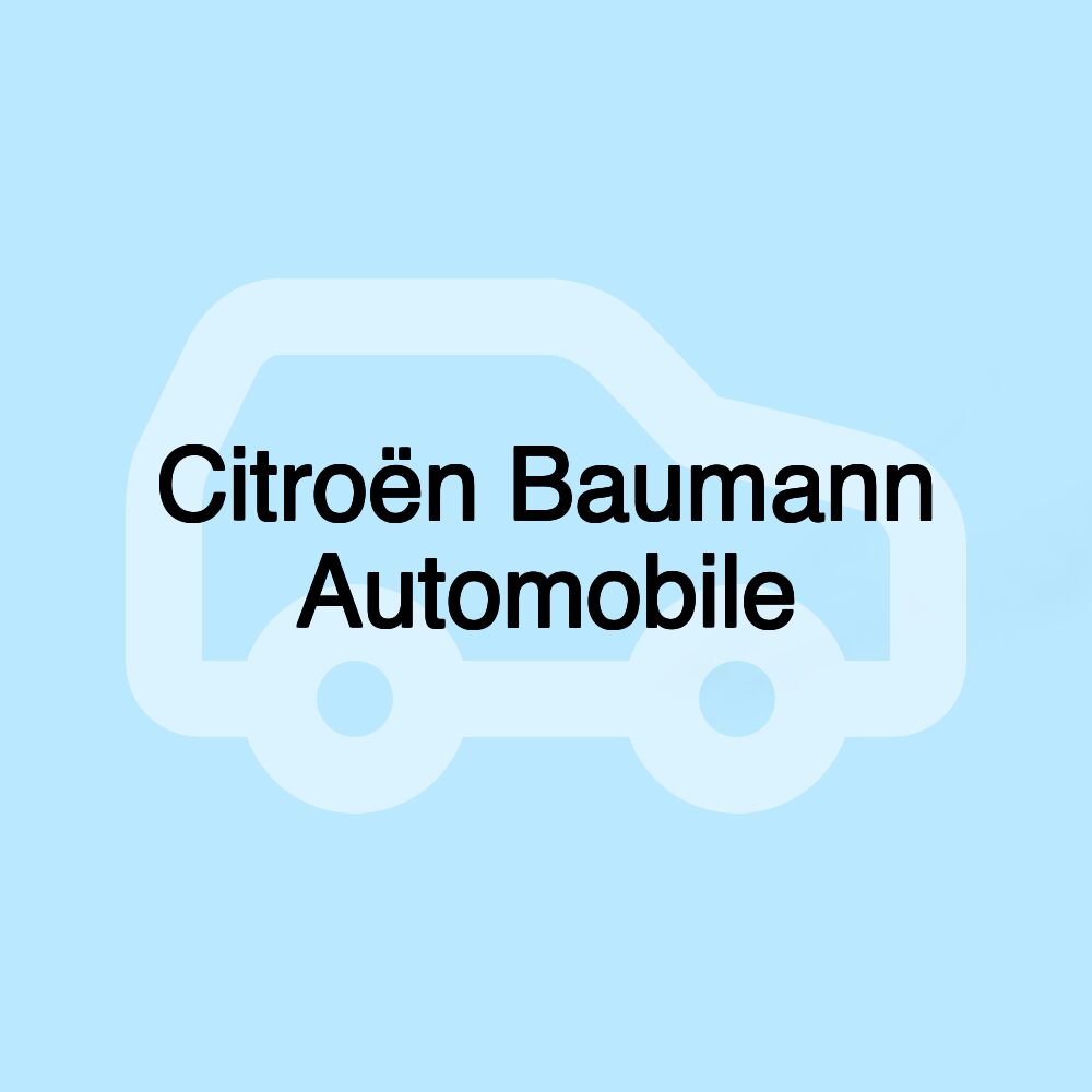 Citroën Baumann Automobile