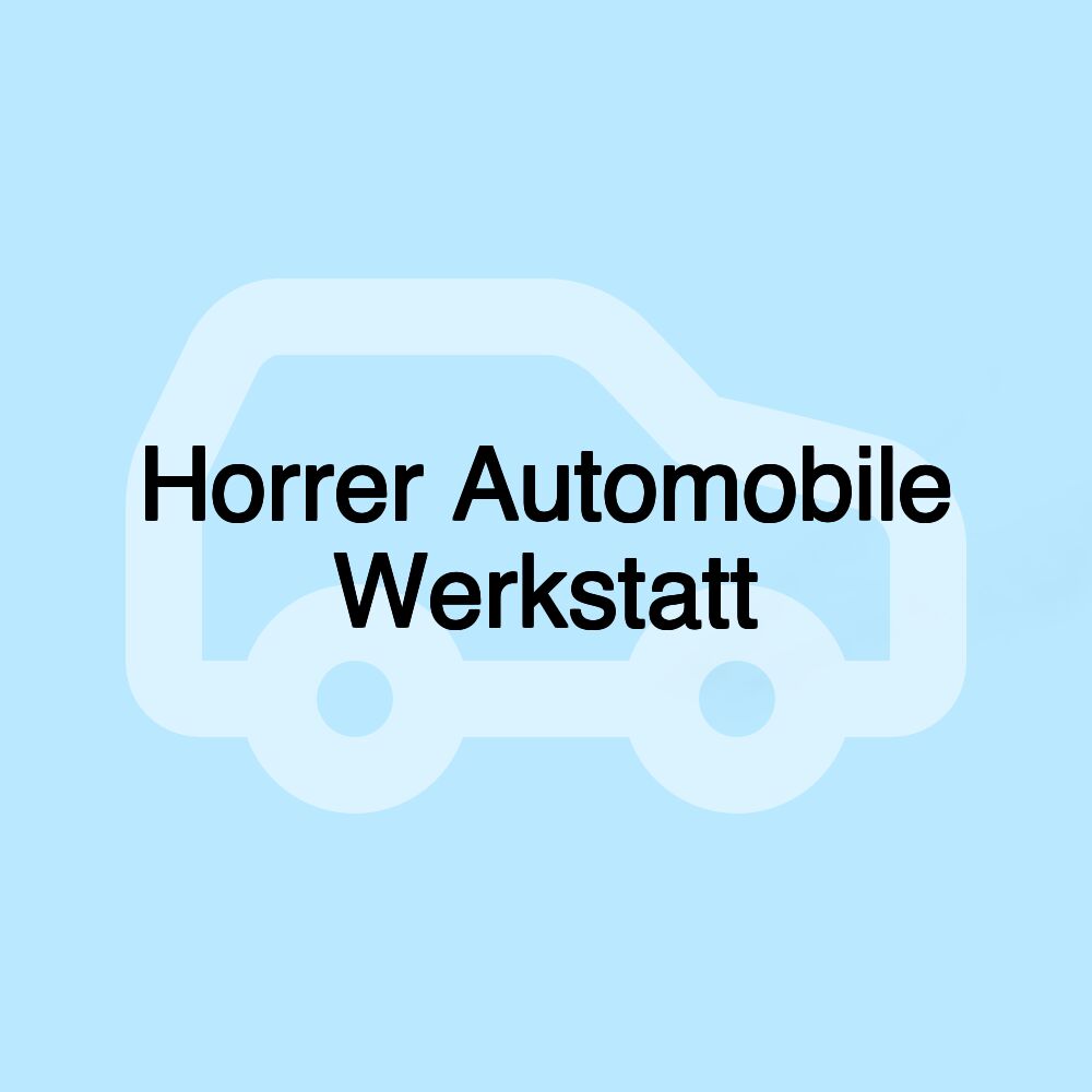 Horrer Automobile Werkstatt