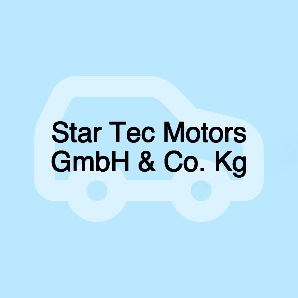 Star Tec Motors GmbH & Co. Kg