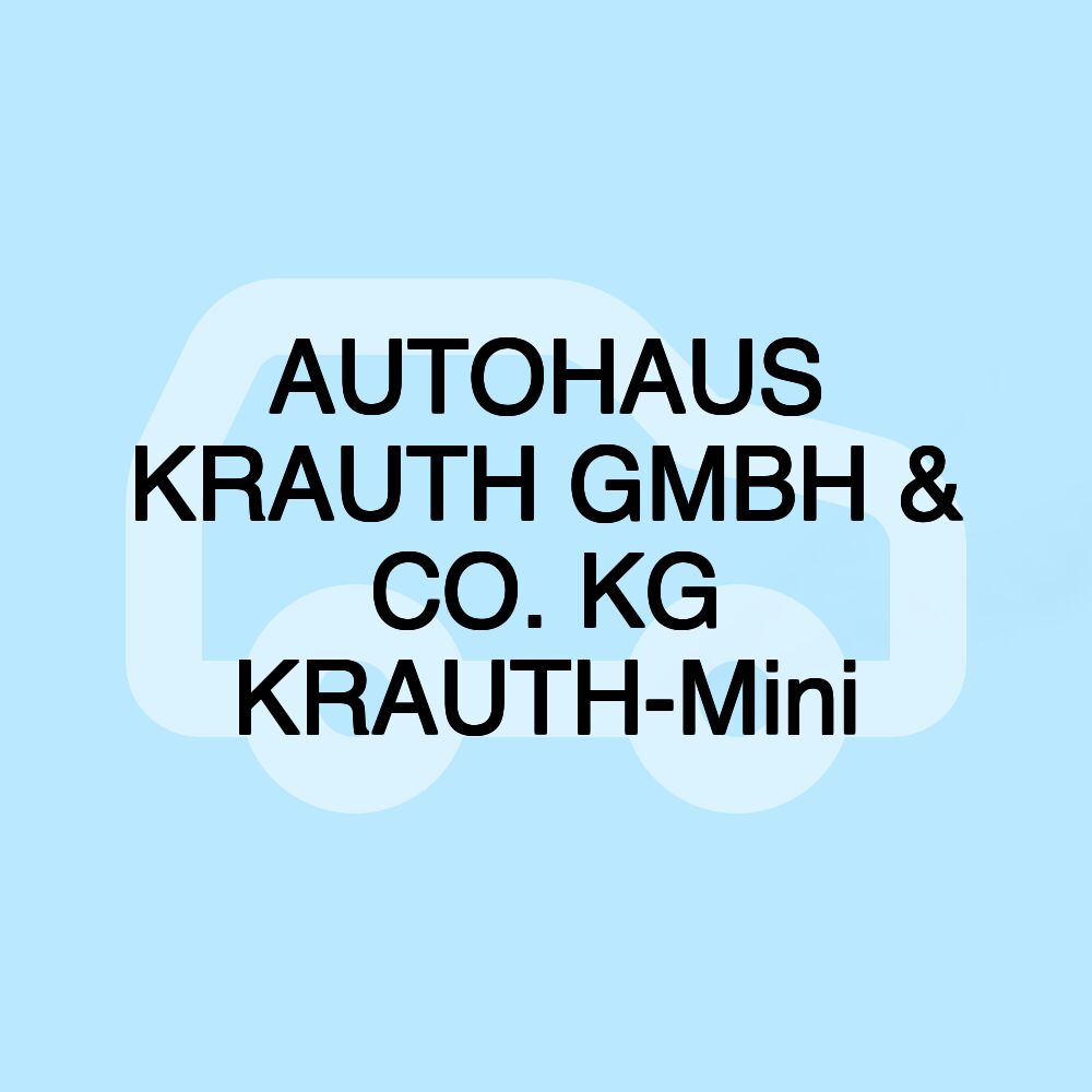 AUTOHAUS KRAUTH GMBH & CO. KG KRAUTH-Mini