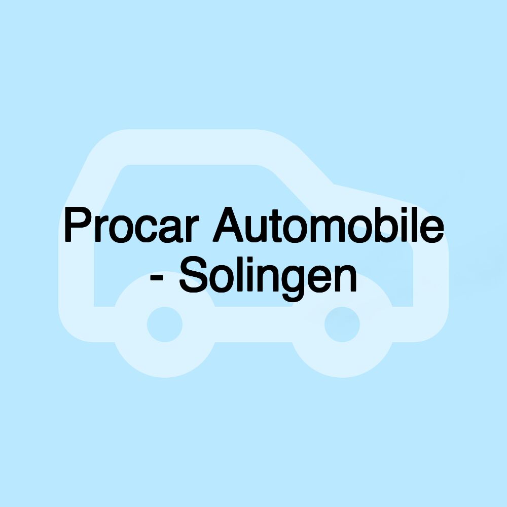 Procar Automobile - Solingen